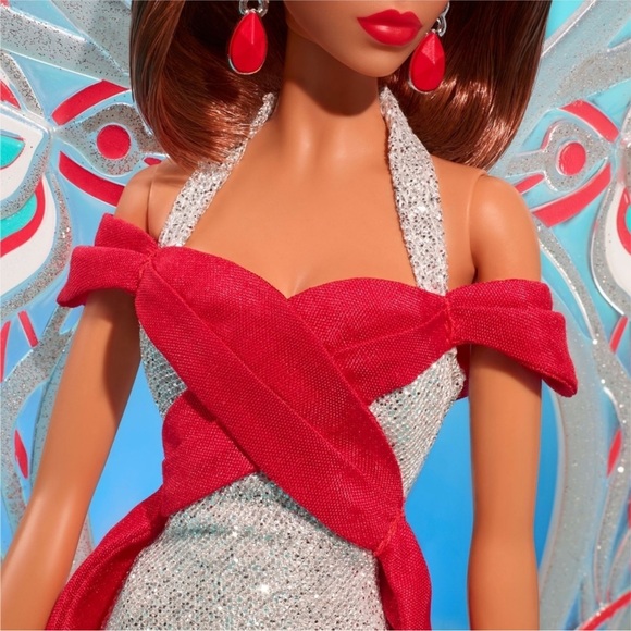 Bob Mackie X Barbie Holiday Angel Doll 2023. NRFB Sold Out at Mattel - Picture 4 of 7